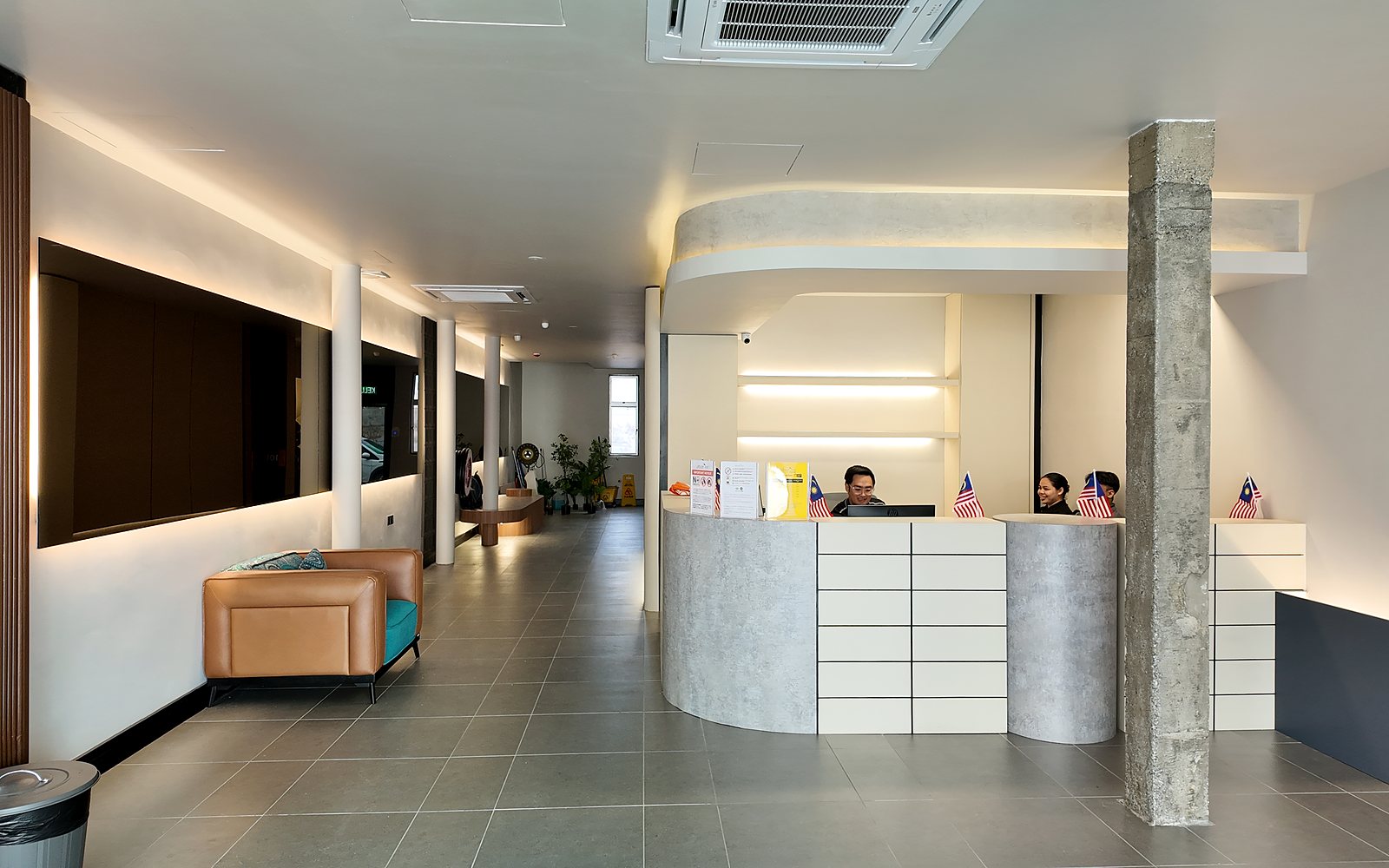 Urban Inn Cengal Jaya lobby